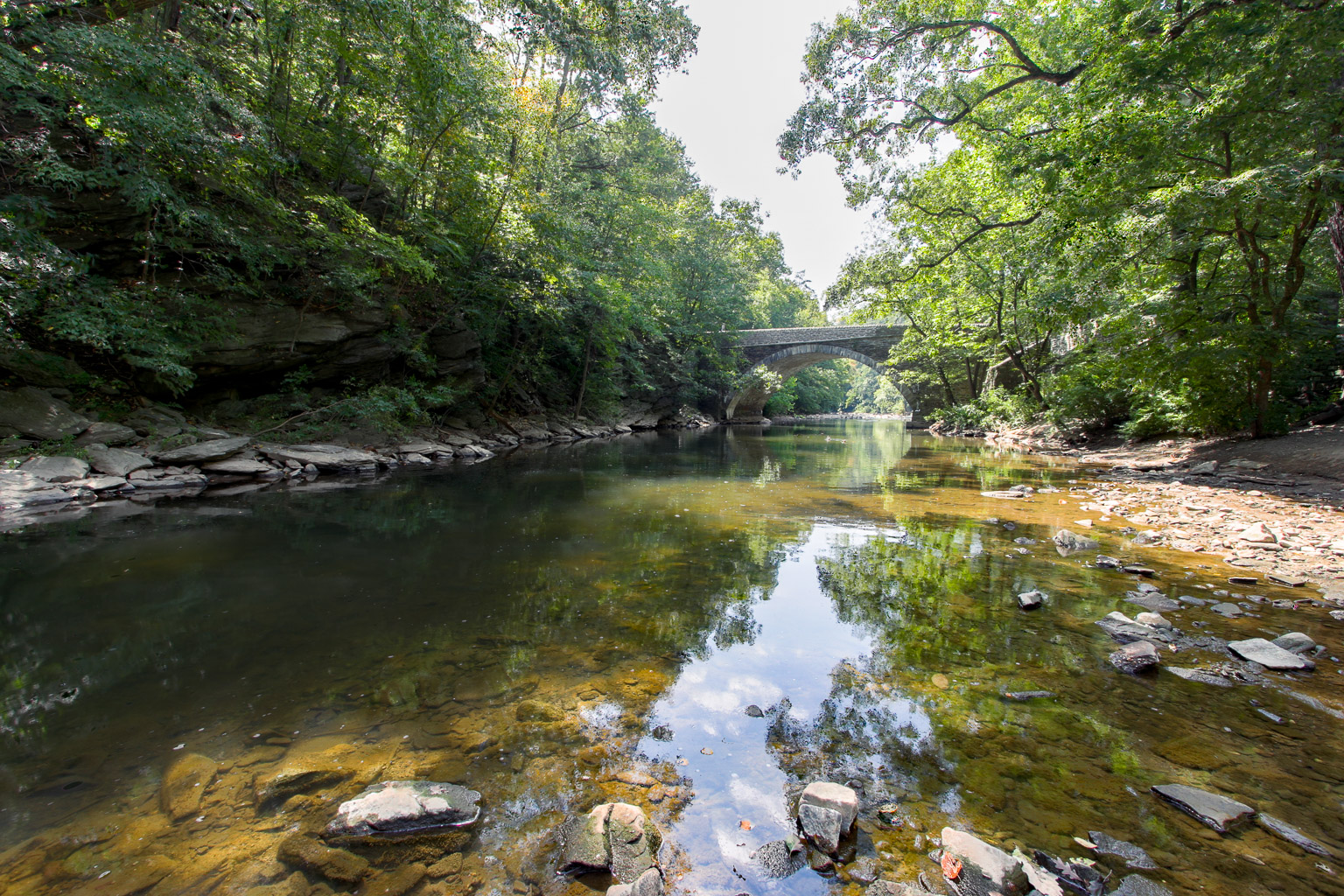 Valley Green Rd bridge, Philadelphia