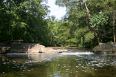 Old dam, now demolished, Ambler